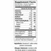 Well Wisdom ImmunoPro Whey Protein 300 g supplement facts label