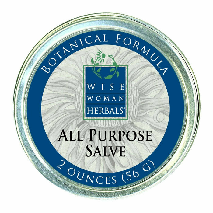 Wise Woman Herbals All Purpose Salve (Topical), 2 oz, front of tin