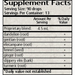Wise Woman Herbals Bittersweet Elixir 2 fl oz supplement facts label