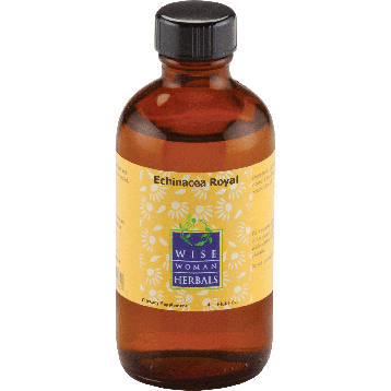 Wise Woman Herbals Echinacea Royal, 4 fl oz, front of bottle