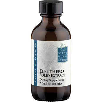 Wise Woman Herbals Eleuthero Solid Extract, 2 fl oz, front of bottle