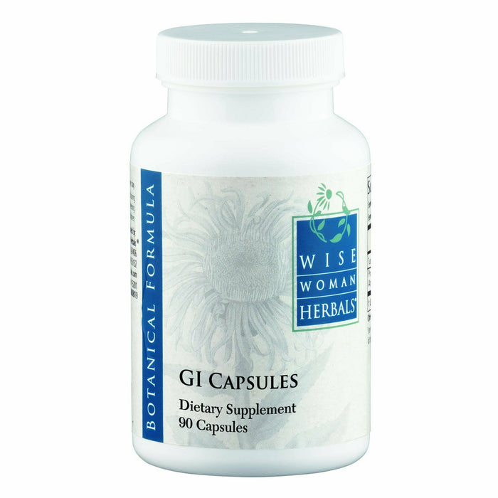 Wise Woman Herbals GI Capsules, 90 capsules, front of bottle