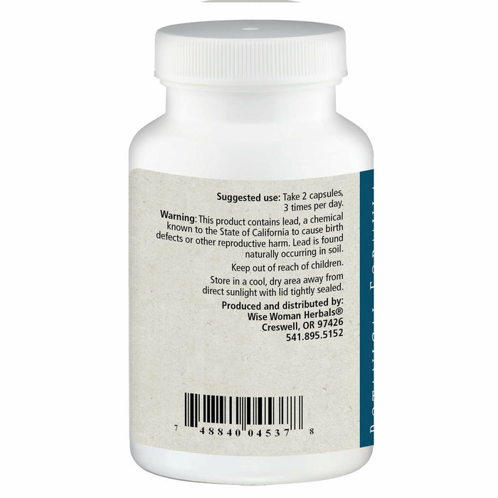 Wise Woman Herbals GI Capsules 90 capsules suggested use label