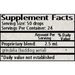 Wise Woman Herbals Gumweed (Grindelia spp.) 2 fl oz supplement facts label