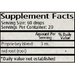 Wise Woman Herbals Red Root (Ceanothus spp.) 2 fl oz supplement facts label