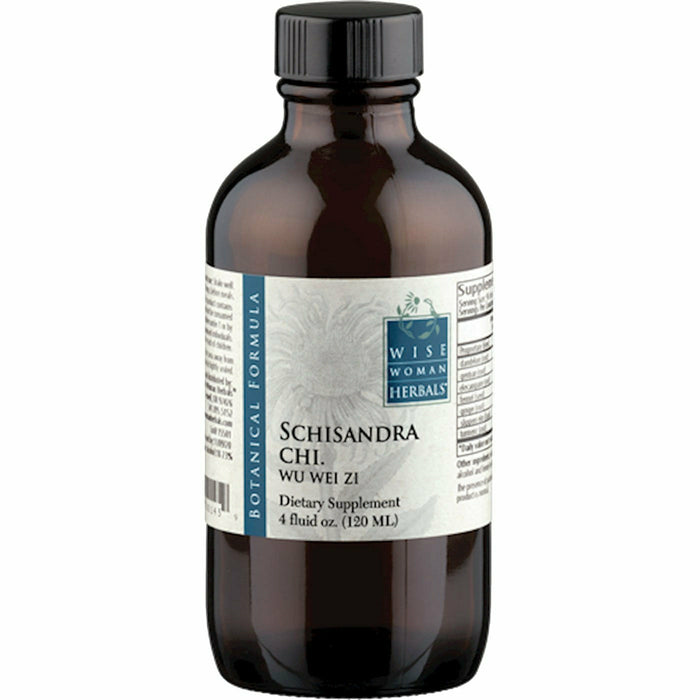 Wise Woman Herbals Schisandra wu wei zi, 4 fl oz, front of bottle
