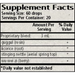 Wise Woman Herbals Thyroid I 2 fl oz supplement facts label
