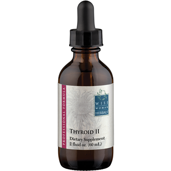 Wise Woman Herbals Thyroid II, 2 fl oz, front of bottle