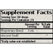 Wise Woman Herbals Uva Ursi (Arctostaphylos uva-ursi) 2 fl oz supplement facts label