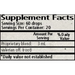 Wise Woman Herbals Valerian (Valeriana officinalis) 2 fl oz supplement facts label