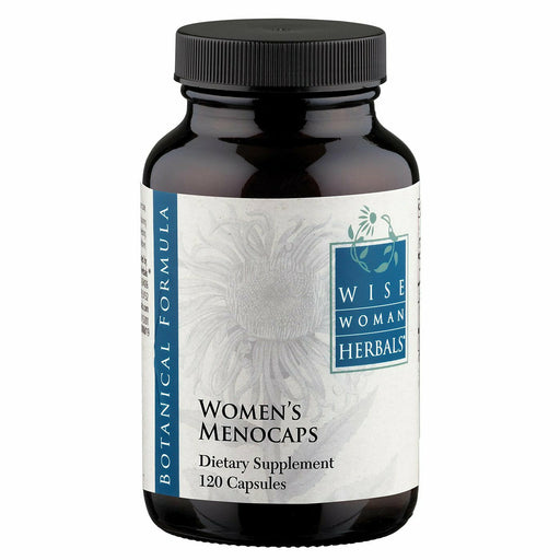 Wise Woman Herbals Women's Menocaps, 120 capsules, front of bottle