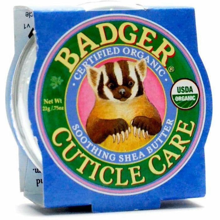 W.S. Badger Cuticle Care, 0.75 oz, front of tin