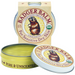 W.S. Badger Unscented Badger Balm, 2 oz, front of open tin