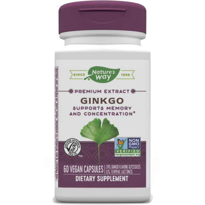 Ginkgo Extract 60 caps by Nature's Way