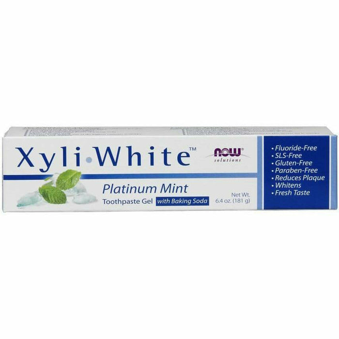 XyliWhite Toothpaste Platinum Mnt 6.4 oz by NOW