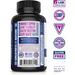 ZHOU Nutrition Black Seed Oil 1300 mg 60 capsules label information panel