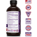 ZHOU Nutrition Elderberry Syrup 8 fl oz supplement facts label