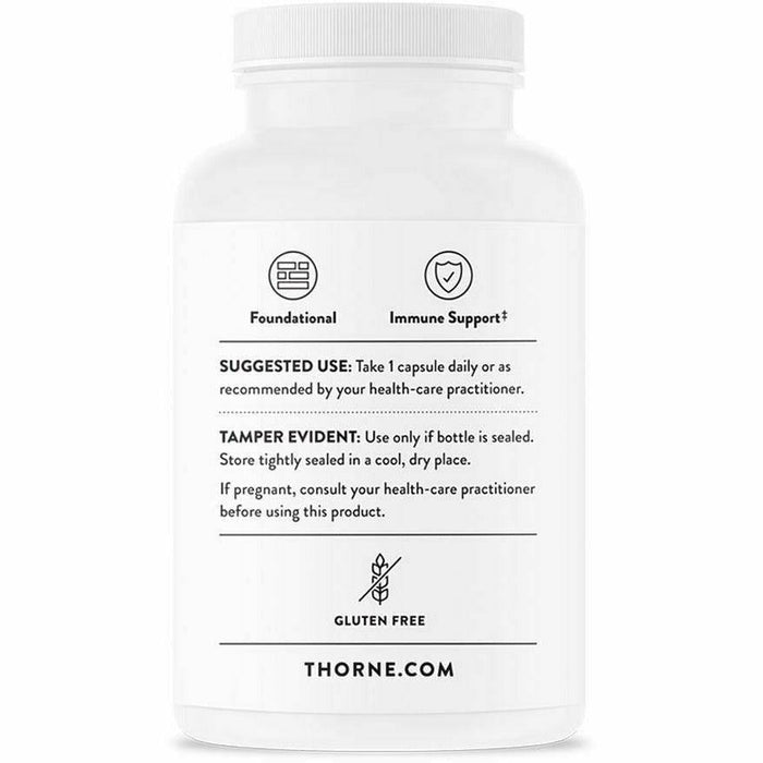 Thorne Research, Zinc Picolinate 30mg 180 Capsules Suggested Use