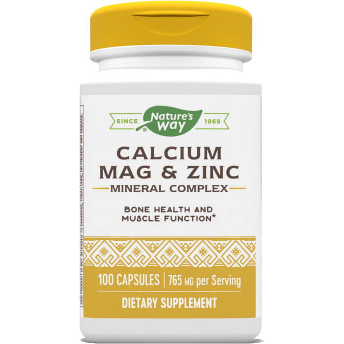 Calcium Magnesium & Zinc 100 caps by Nature's Way